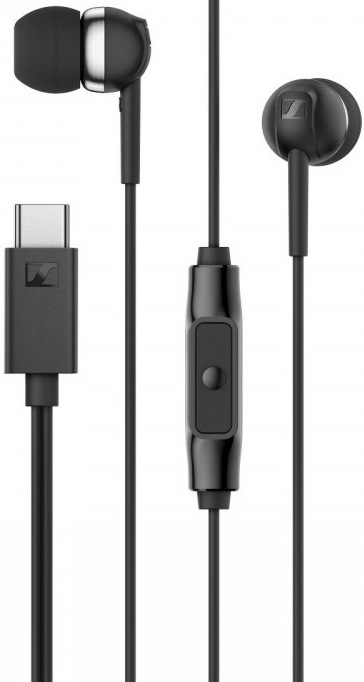 Drátová sluchátka do uší Sennheiser CX80U, černá barva