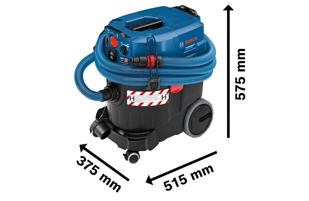 Průmyslový vysavač Bosch Professional GAS 35 H AFC s automatickým čištěním filtru technologie AFC