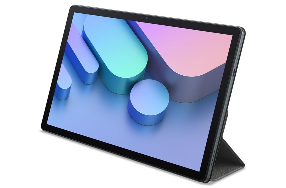 Tablet zepředu Acer Iconia V13 (V13-11M-806P) na stojánku