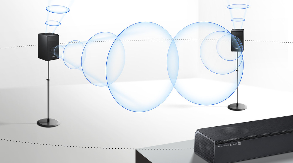 Soundbar Samsung HWQ90R černý Soundbar Samsung HWQ90R černý