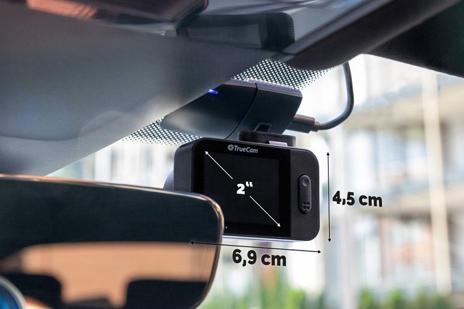 Autokamera TrueCam M7 GPS Dual (s hlášením radarů) černá Autokamera TrueCam M7 GPS Dual (s hlášením radarů) černá
