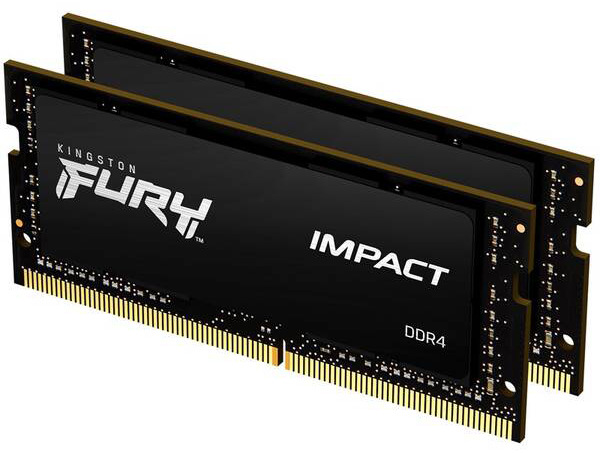Operační paměť Kingston FURY Impact 16GB (2x8GB) DDR4 3200MHz CL20
