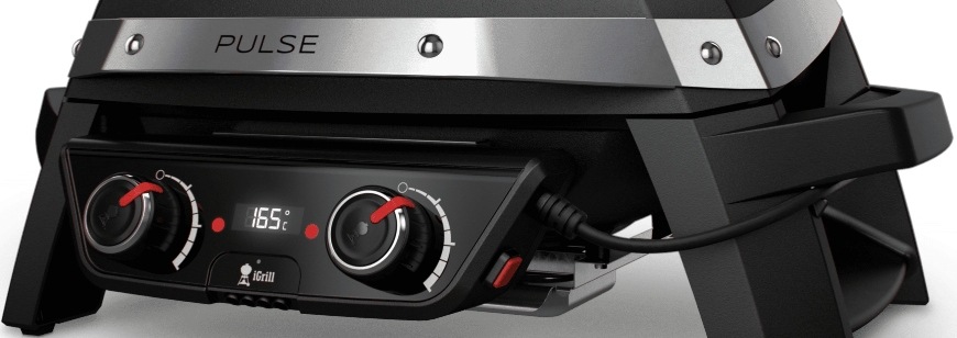 Weber PULSE 2000 + vozík, černá