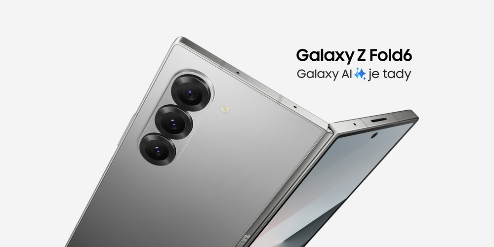Mobilní telefon Samsung Galaxy Z Fold6 5G 12 GB / 256 GB růžový Samsung Galaxy Z Fold6 5G