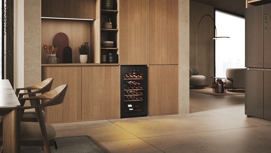 Vinotéka Haier HWS34GGH1 černá Vinotéka Haier HWS34GGH1 černá