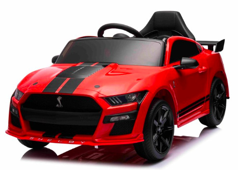 Elektrické auto Beneo Ford Shelby Mustang GT 500 Cobra, červené