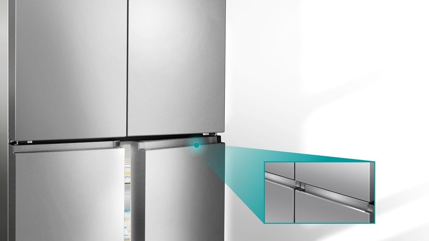 Americká lednice Hisense RQ5P470SAIE nerez Chladnička Hisense RQ5P470SAIE, elegantní vzhled