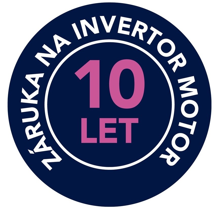 Banner pro záruku 10 let na invertorový motor lednice Electrolux.