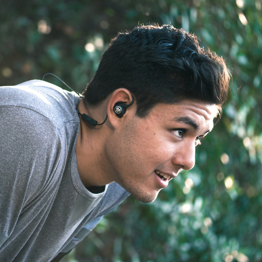 Sluchátka JLab Fit Sport 3 Wireless Fitness černá JLab Fit Sport 3 Wireless Fitness Earbuds