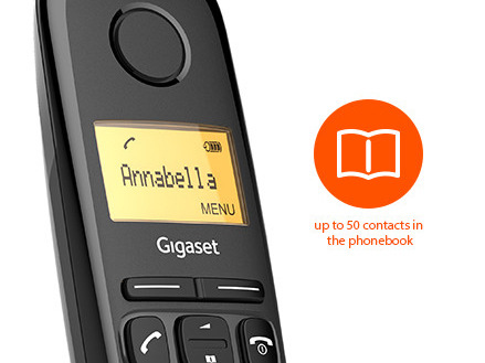 Domácí telefon Gigaset A170 černý