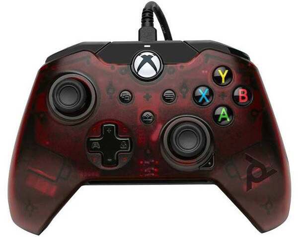 Gamepad PDP Wired Controller pro Xbox One/Series červený