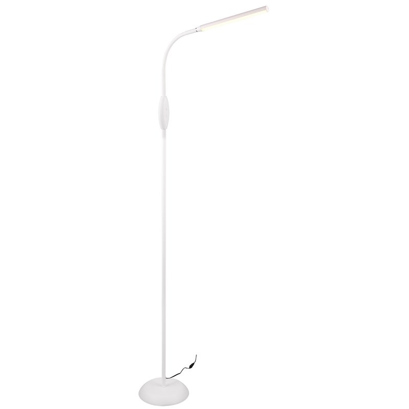 Stojací lampa Reality Toro bílá