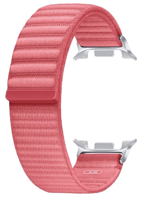 Řemínek Samsung Fabric (S/M) červený