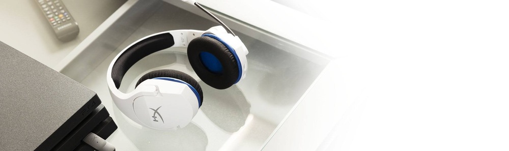 Headset HyperX Cloud Stinger Core Wireless pro PS4/PS5 bílý Headset HyperX Cloud Stinger Core Wireless