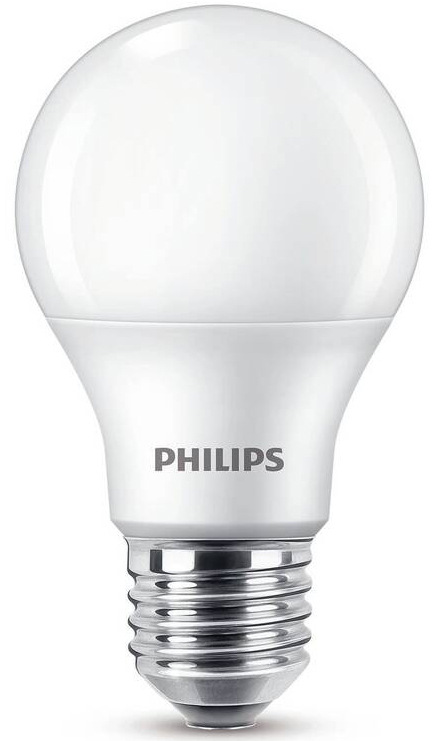 Žárovka LED Philips klasik, 8W, E27, studená bílá, 4ks