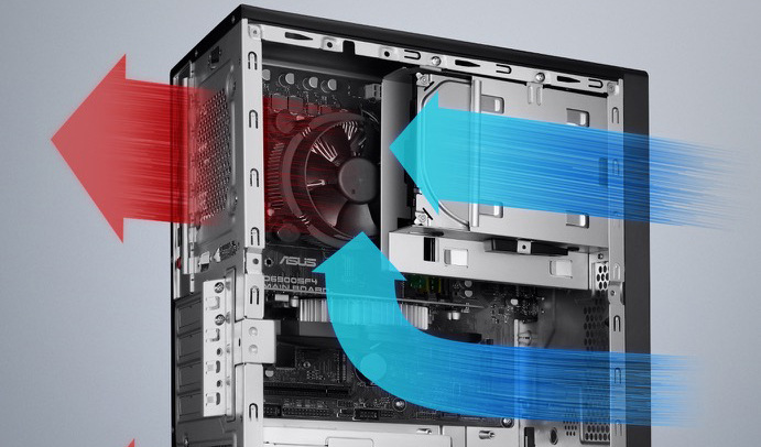 Stolní počítač Asus ExpertCenter D7 Mini Tower černý Stolní počítač Asus ExpertCenter D7 Mini Tower černý