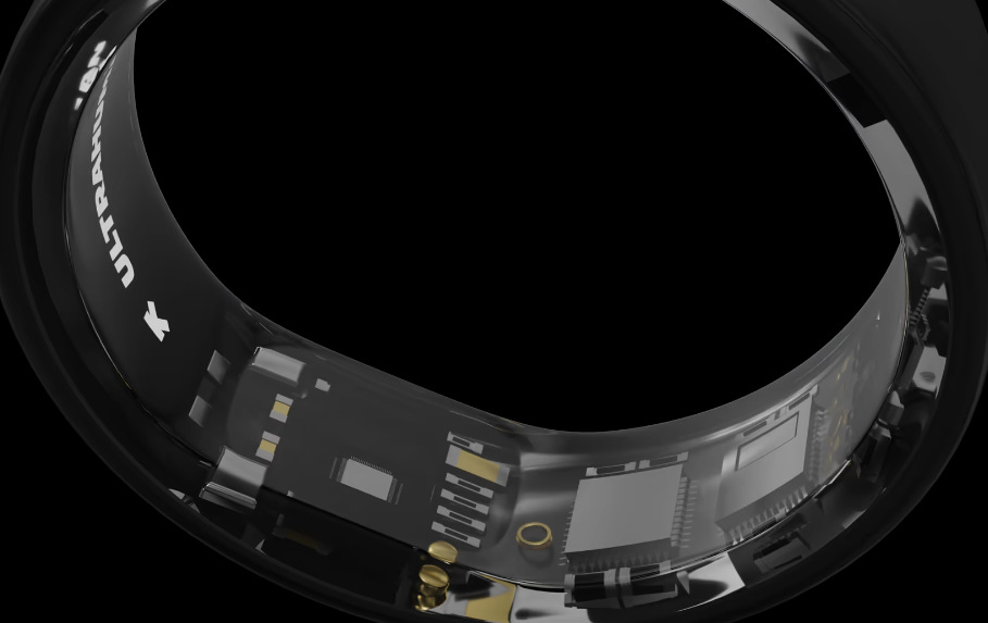 Chytrý prsten Ultrahuman Ring Air velikost 10 titanium Chytrý prsten Ultrahuman Ring Air velikost 10 titanium