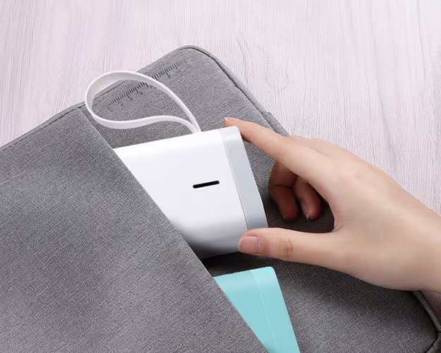 Tiskárna štítků Niimbot D11-H Smart + role štítků modrá Niimbot D11-H Smart + role štítků, modrá