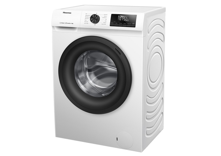 Předem plněná pračka Hisense WF1Q8041BW, bílá