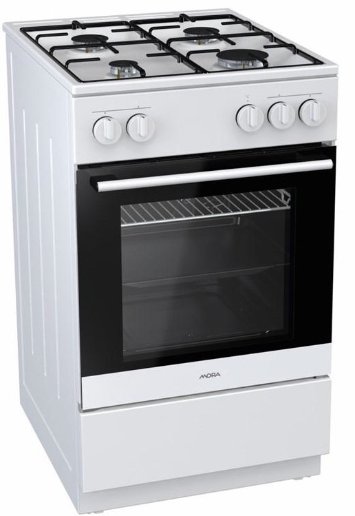 Plynový sporák Mora P 151 BW bílý