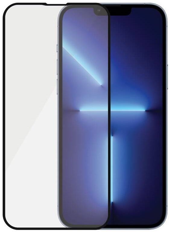 Tvrzené sklo PanzerGlass Edge-to-Edge na Apple iPhone 13 Pro Max průhledné
