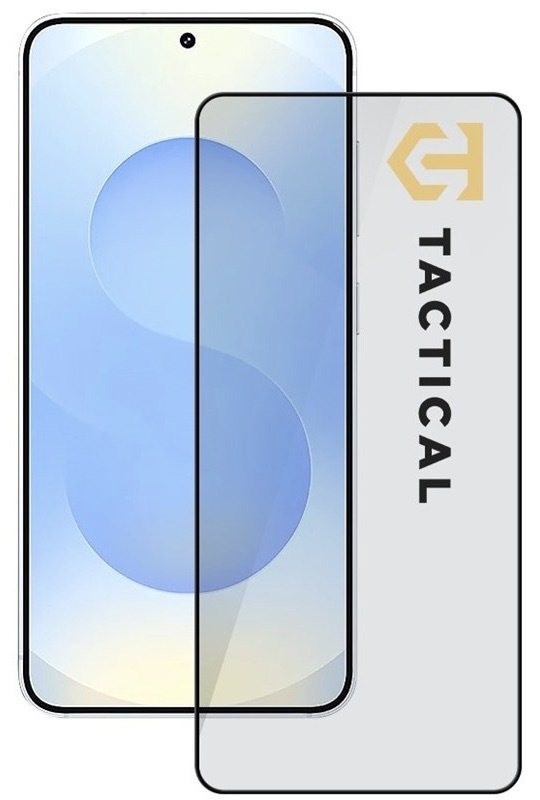 Tvrzené sklo Tactical na Samsung Galaxy S26+, černá barva