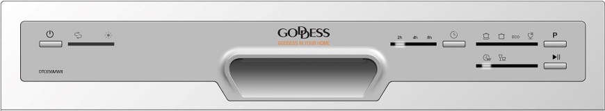 Myčka nádobí Goddess DTC656MW8F bílá Myčka nádobí Goddess DTC656MW8F bílá
