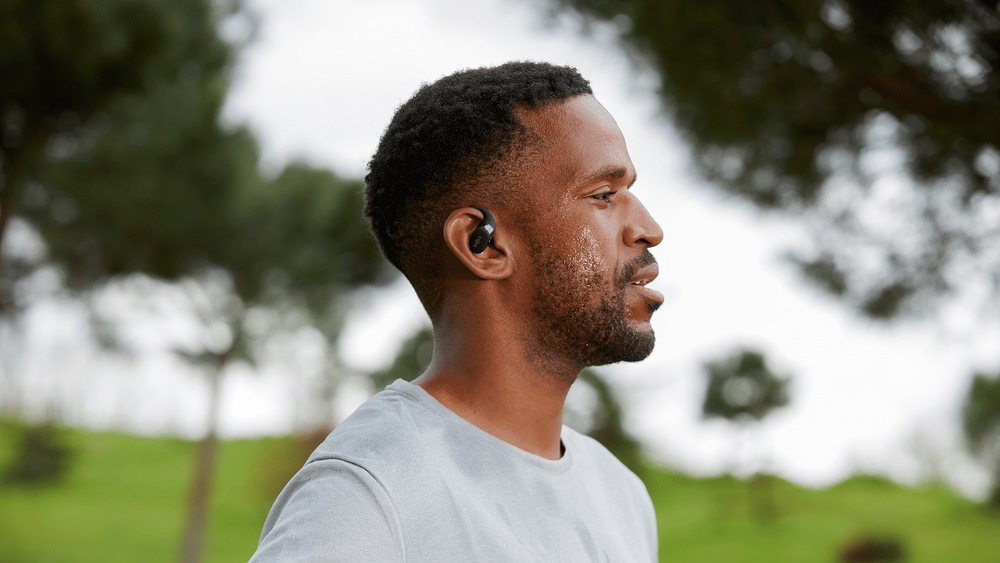 Sluchátka Shokz OpenFit černá Sluchátka Shokz OpenFit černá