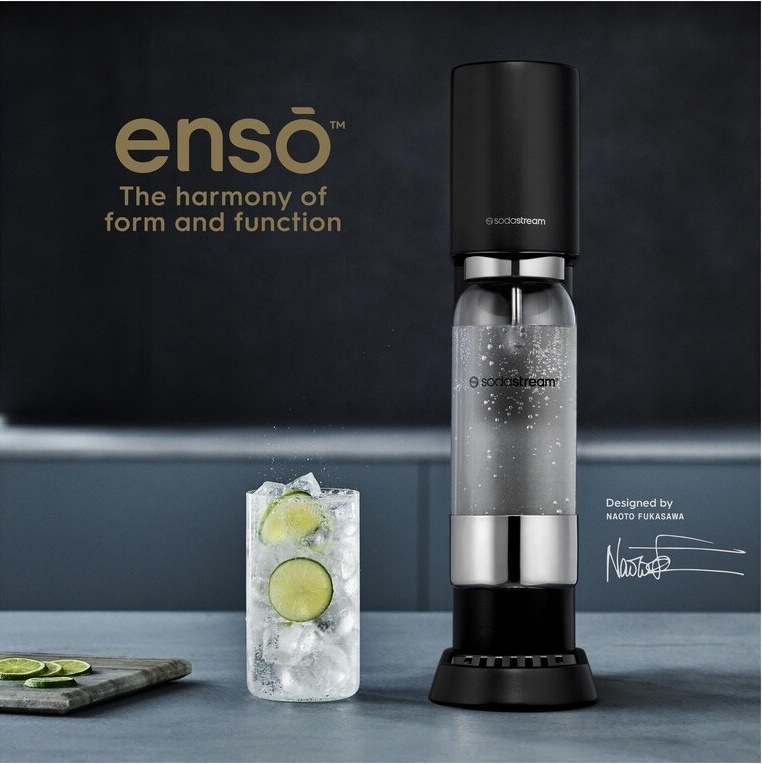 Výrobník sodové vody SodaStream ENSO BLACK černý