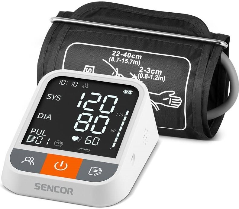 Tlakoměr na paži Sencor SBP 1500WH bílý