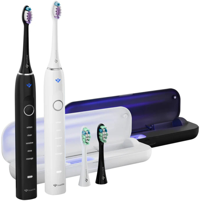 Zubní kartáček TrueLife SonicBrush Compact Duo Black / Lavender