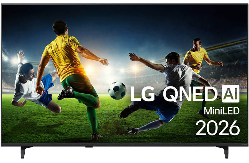 Chytrá televize LG 43QNED7EB s AI funkcemi, černá barva