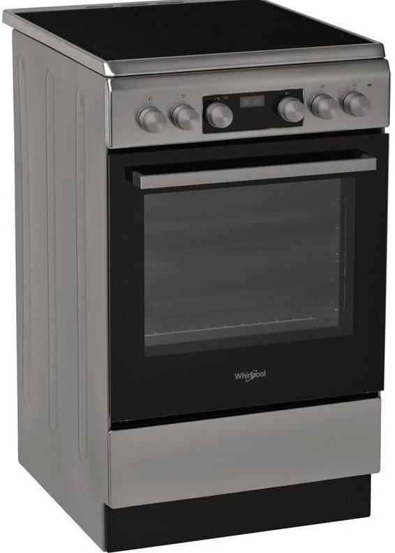 Sklokeramický sporák Whirlpool WS5V8CCX/E nerez