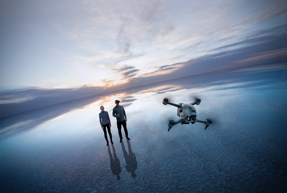 Dron DJI FPV Combo šedý