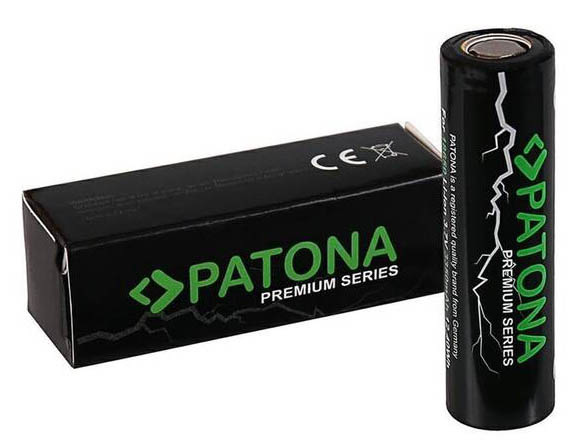 Baterie nabíjecí PATONA Li-lon, 18650, 3500mAh, 3,7V, 1ks