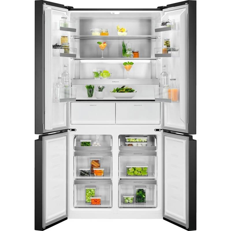 Americká lednice Electrolux ELT9VE52M0 černá