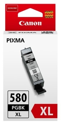 Inkoustová náplň Canon PGI-580XL PGBK, 400 stran černá