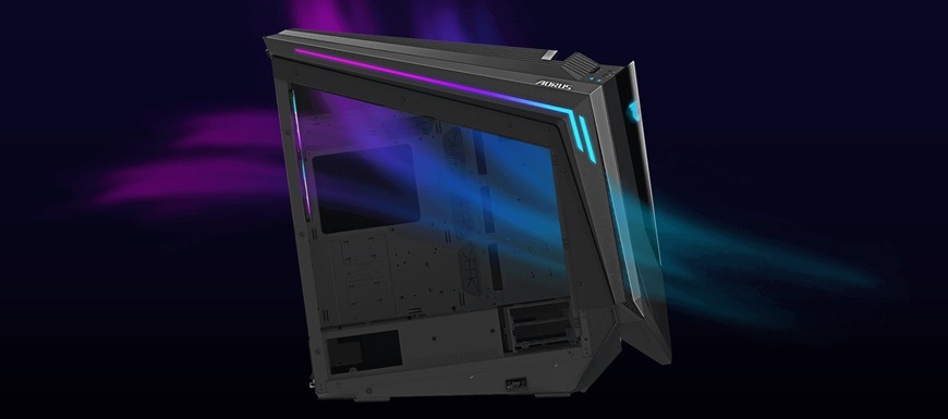 Case GIGABYTE AORUS C700 GLASS černá