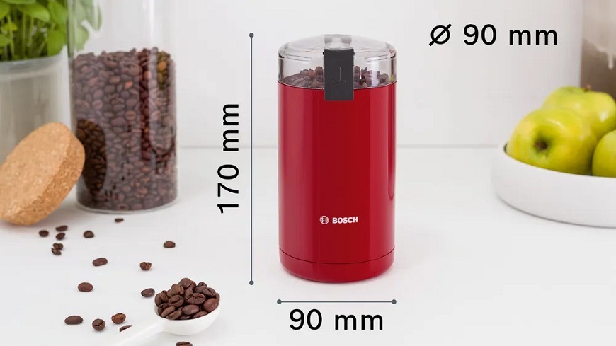 Kávomlýnek Bosch TSM6A014R červený