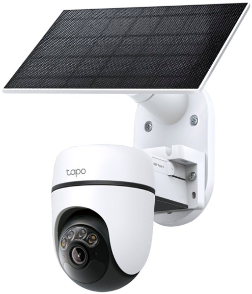 Venkovní IP kamera TP-Link Tapo C630 KIT se solárním panelem v bílé barvě
