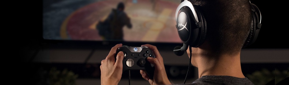 Headset HyperX CloudX Gaming pro Xbox černý/stříbrný