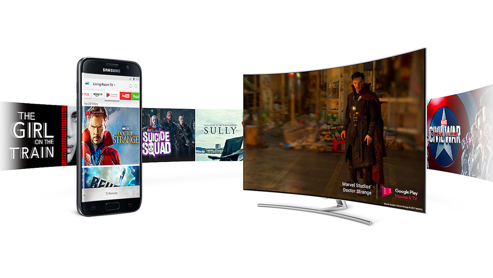 Televize Samsung QE75Q8 stříbrná