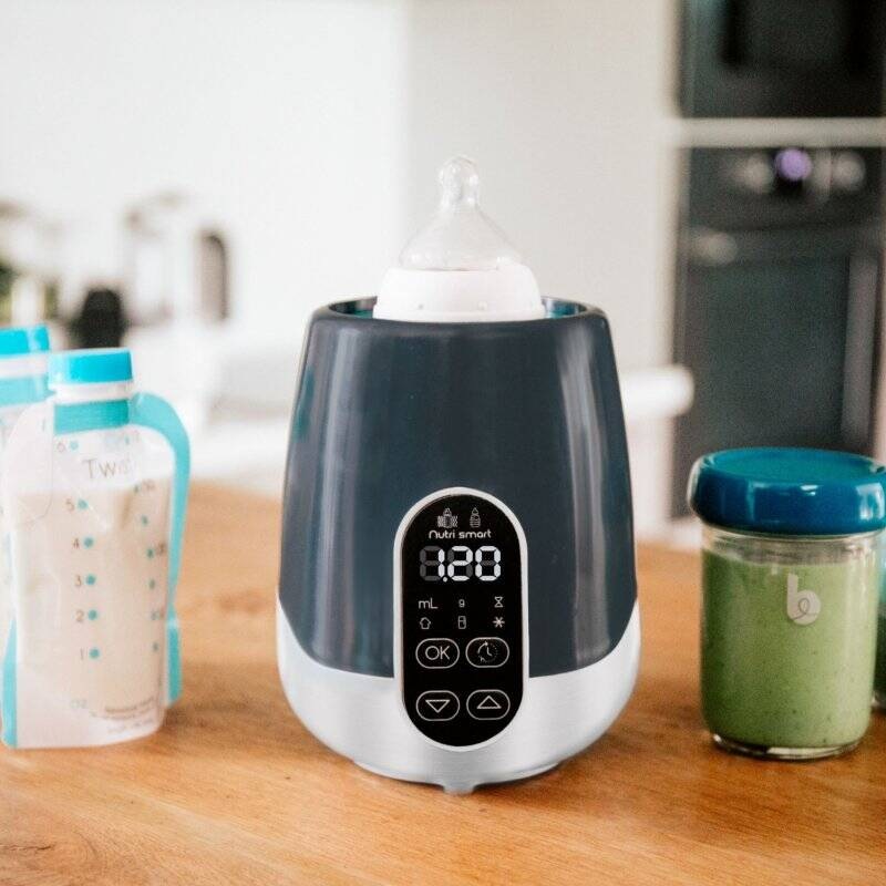 Ohřívač kojeneckých lahví Babymoov Nutri Smart Grey