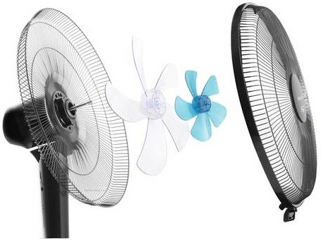 Ventilátor sloupový Rohnson R-8600 Silent Breezer černý Ventilátor sloupový Rohnson R-8600 Silent Breezer černý
