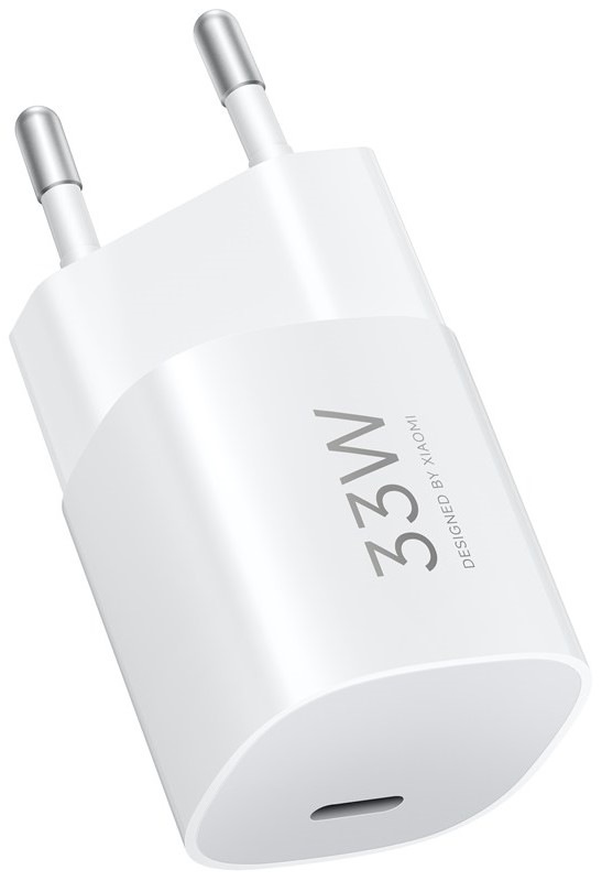 Nabíječka do sítě Xiaomi Nano 1xUSB-C 33W - bílá