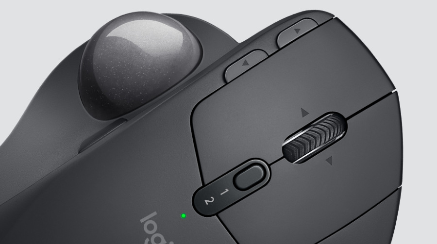 Myš Logitech MX Ergo Trackball šedá Myš Logitech MX Ergo Trackball šedá