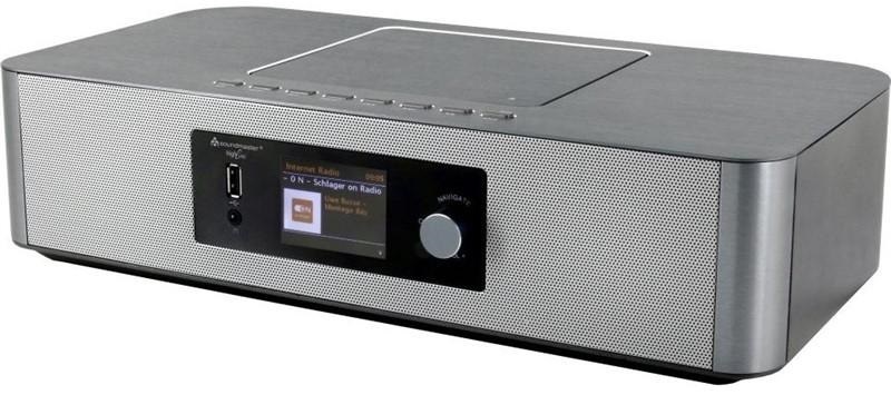 Internetový radiopřijímač s DAB+ Soundmaster HighLine ICD2020 stříbrný