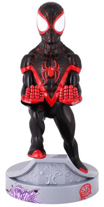 Držák EXG Cable Guy - Miles Morales černý/červený Exquisite Gaming Cable Guy - Miles Morales (CGCRMR300132)