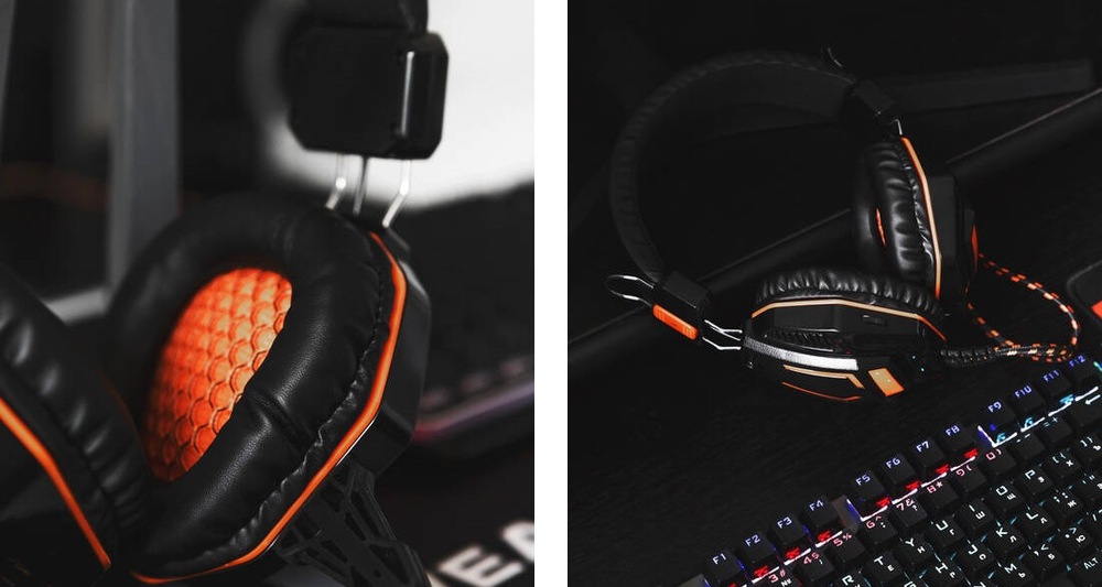 Headset Canyon Fobos GH-3A černý/oranžový Canyon Fobos GH-3A