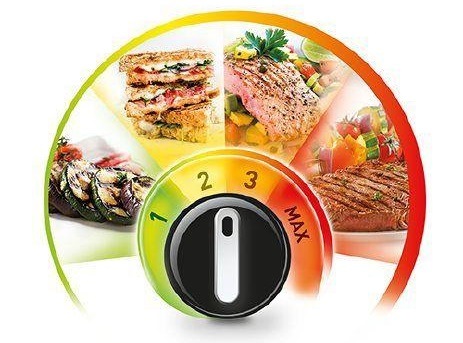 Gril Tefal SuperGrill Timer XL GC461B34 černý/nerez